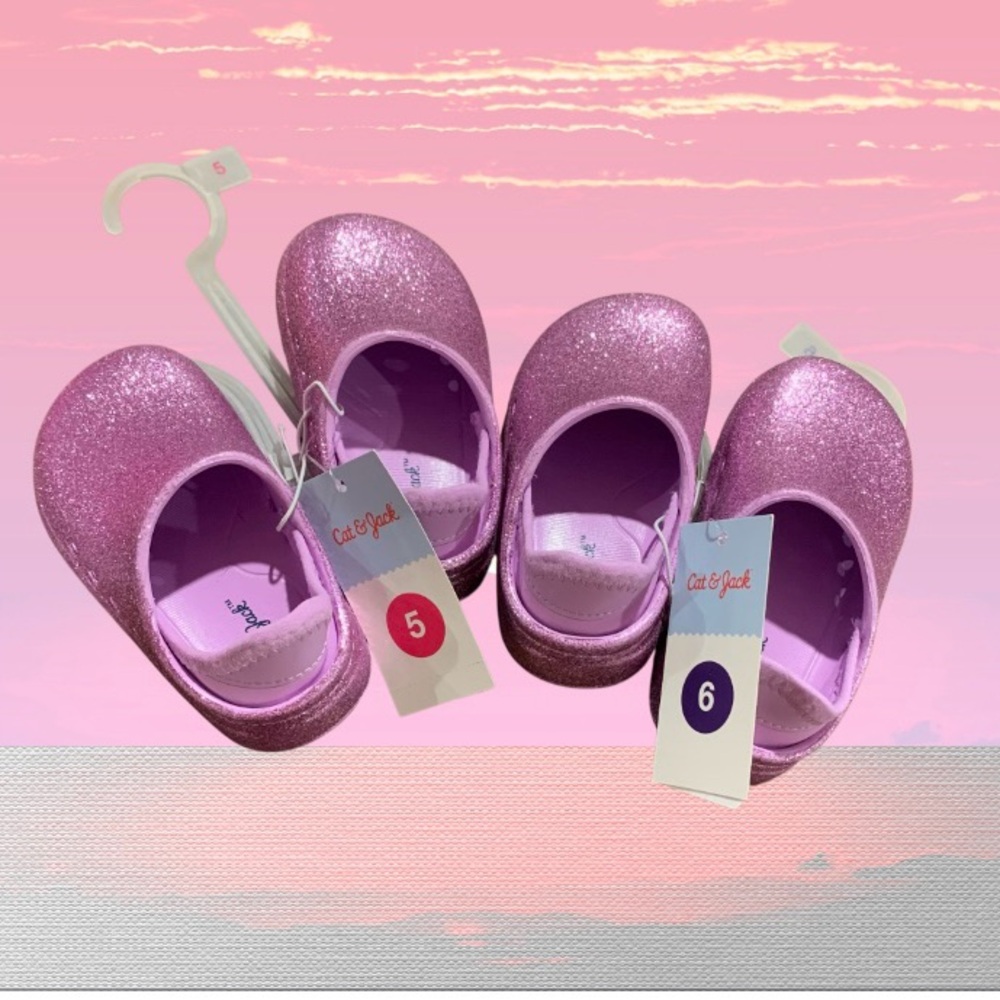 Buy 1 get one 50% off kids shoes
Cat & Jack Purple Kids Crocs